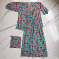 XS-S 2 Pcs Co-ord Set Urooj Cotton Short Sleeves 26176-1407 JP