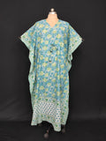 Free Size Farasha Kaftan Cotton 57" Long Jalabiya 28484-1556 JP