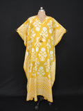 Free Size Farasha Kaftan Cotton 57" Long Jalabiya 28485-1556 JP