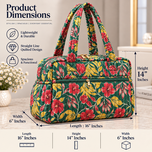BG 5 Luxury Quilted Mother's Handbag