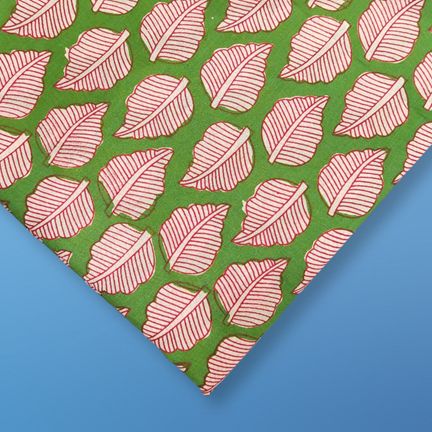 4 Meter Cotton Hand Printed Fabric