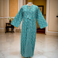 L/XL Nobila Printed Cotton Dress 57" Long Jalabiya