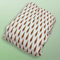 4 Meter Cotton Hand Printed Fabric