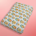4 Meter Cotton Hand Printed Fabric