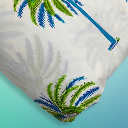 4 Meter Cotton Hand Printed Fabric