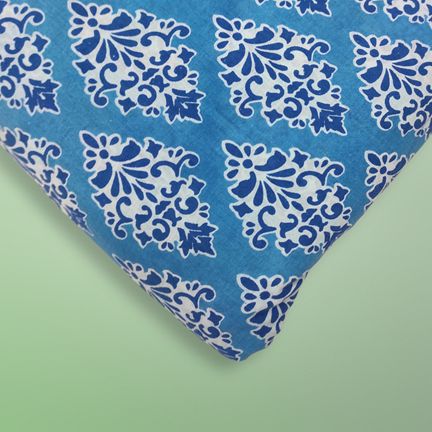 4 Meter Cotton Hand Printed Fabric