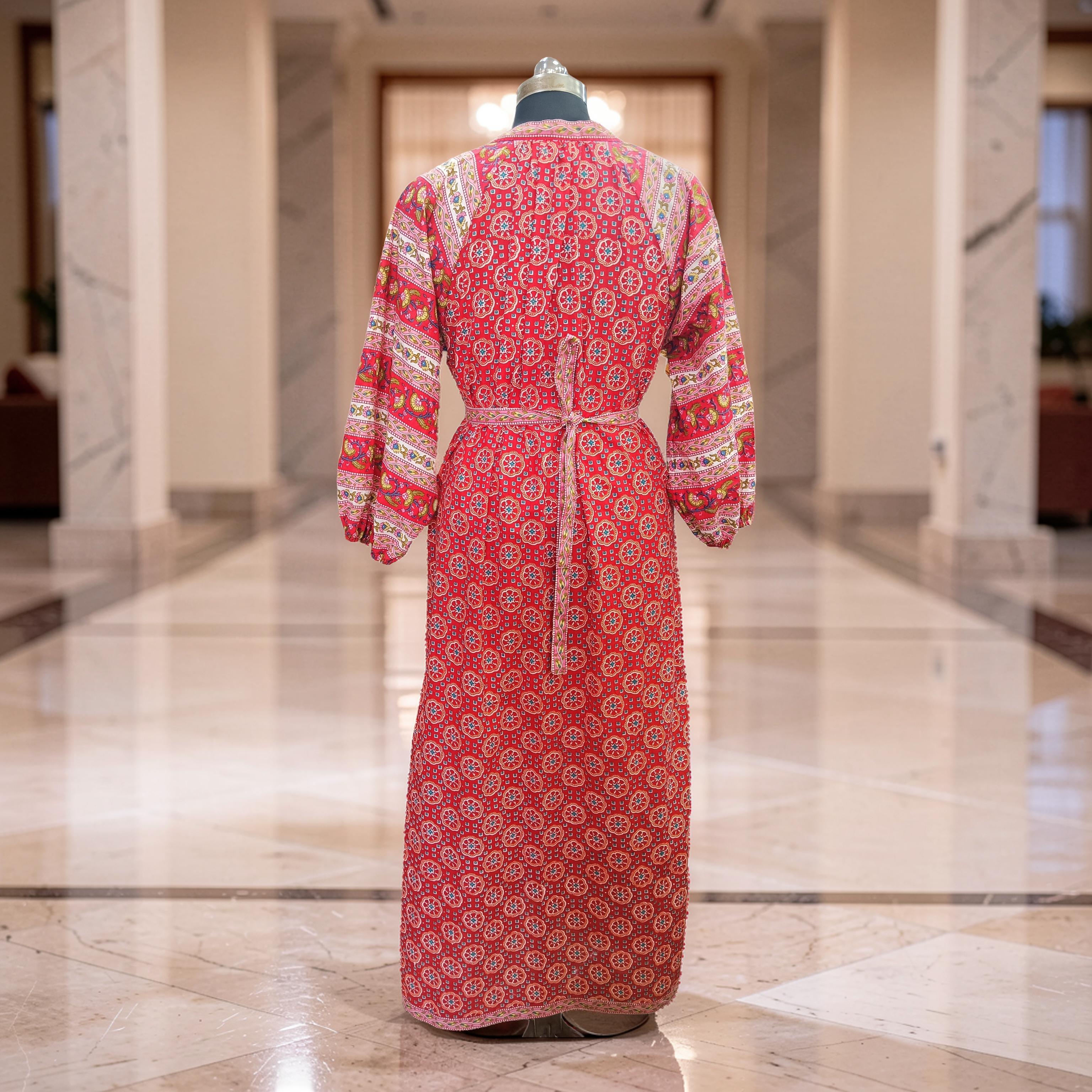 Farah Cotton Dress Jalabiya