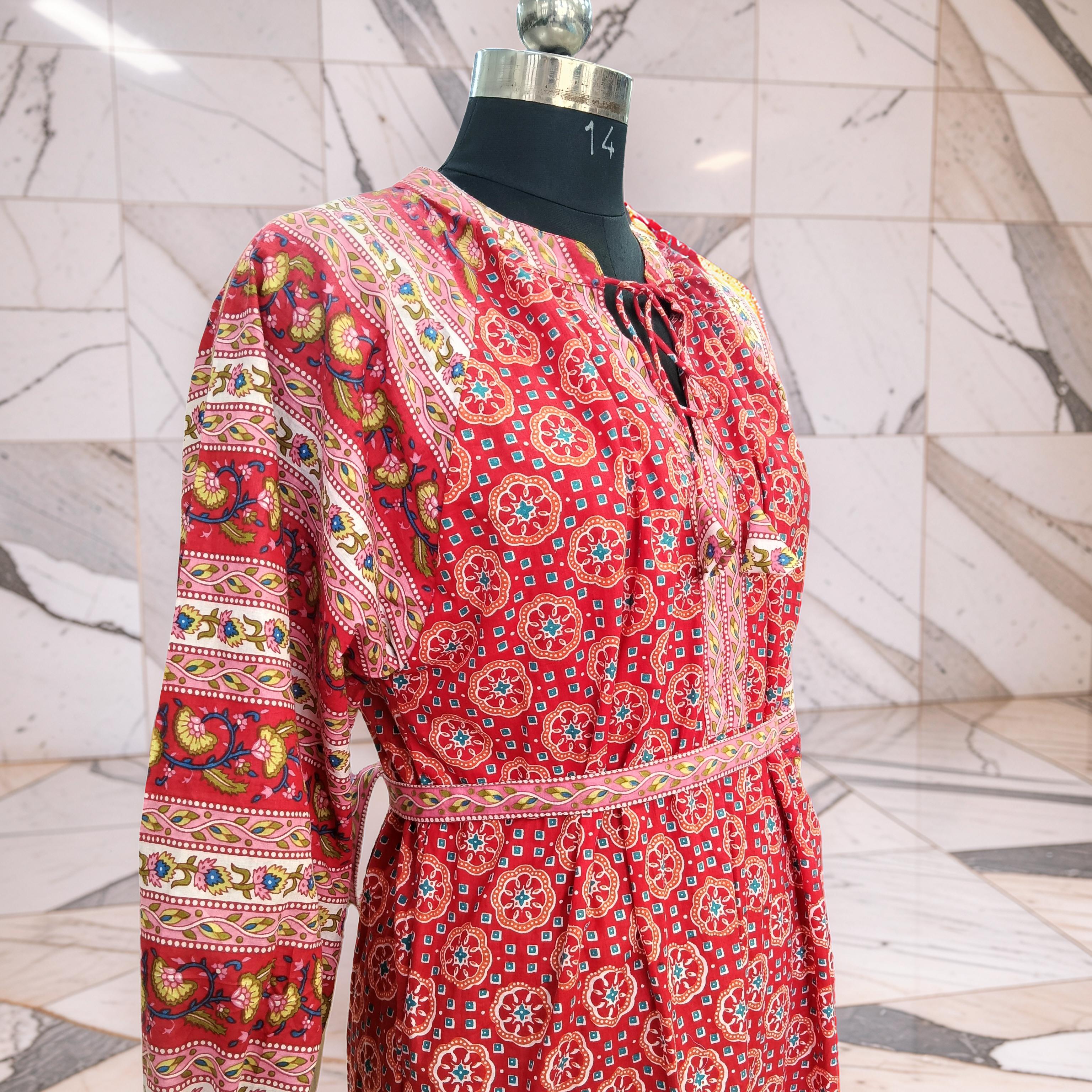 Farah Cotton Dress Jalabiya