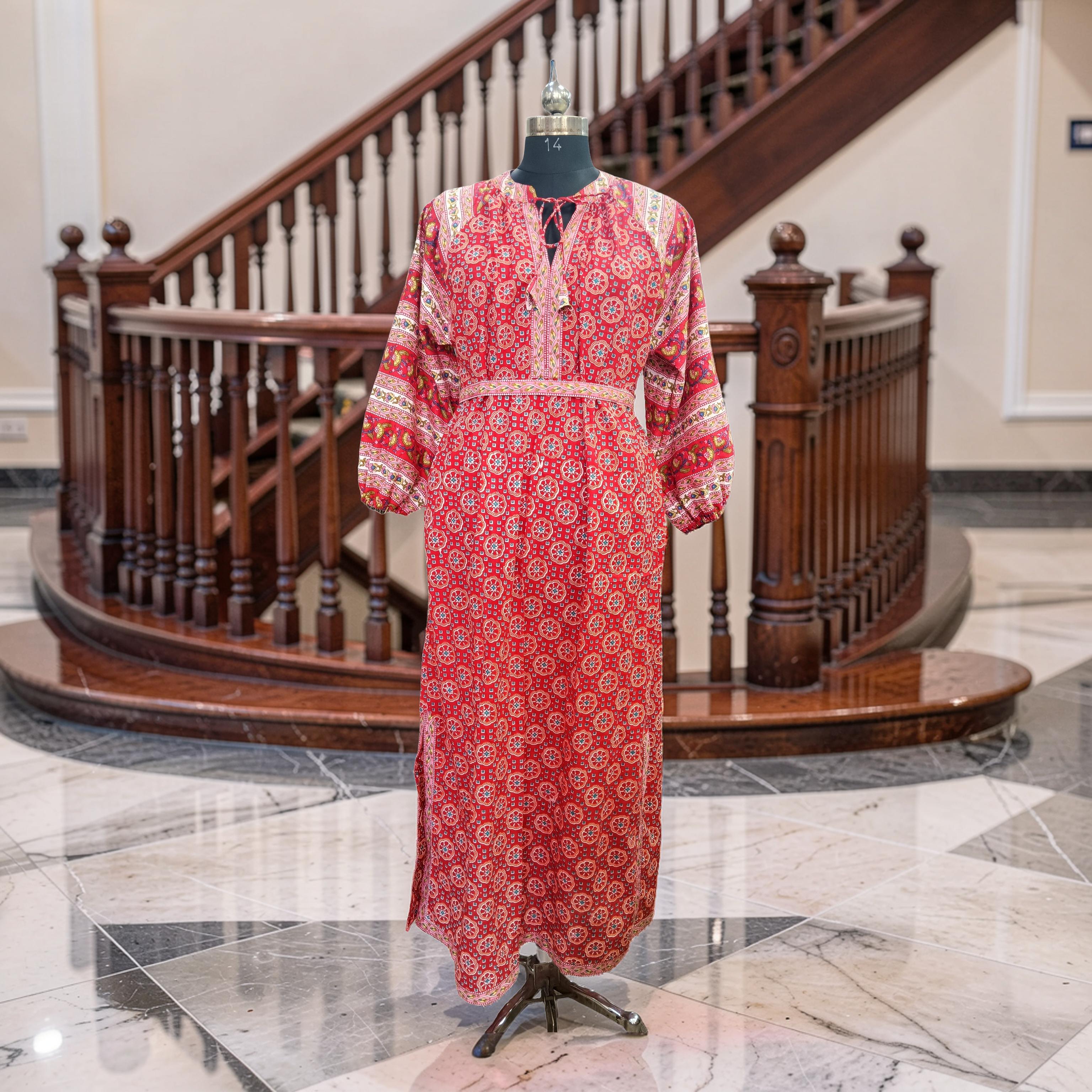 Farah Cotton Dress Jalabiya