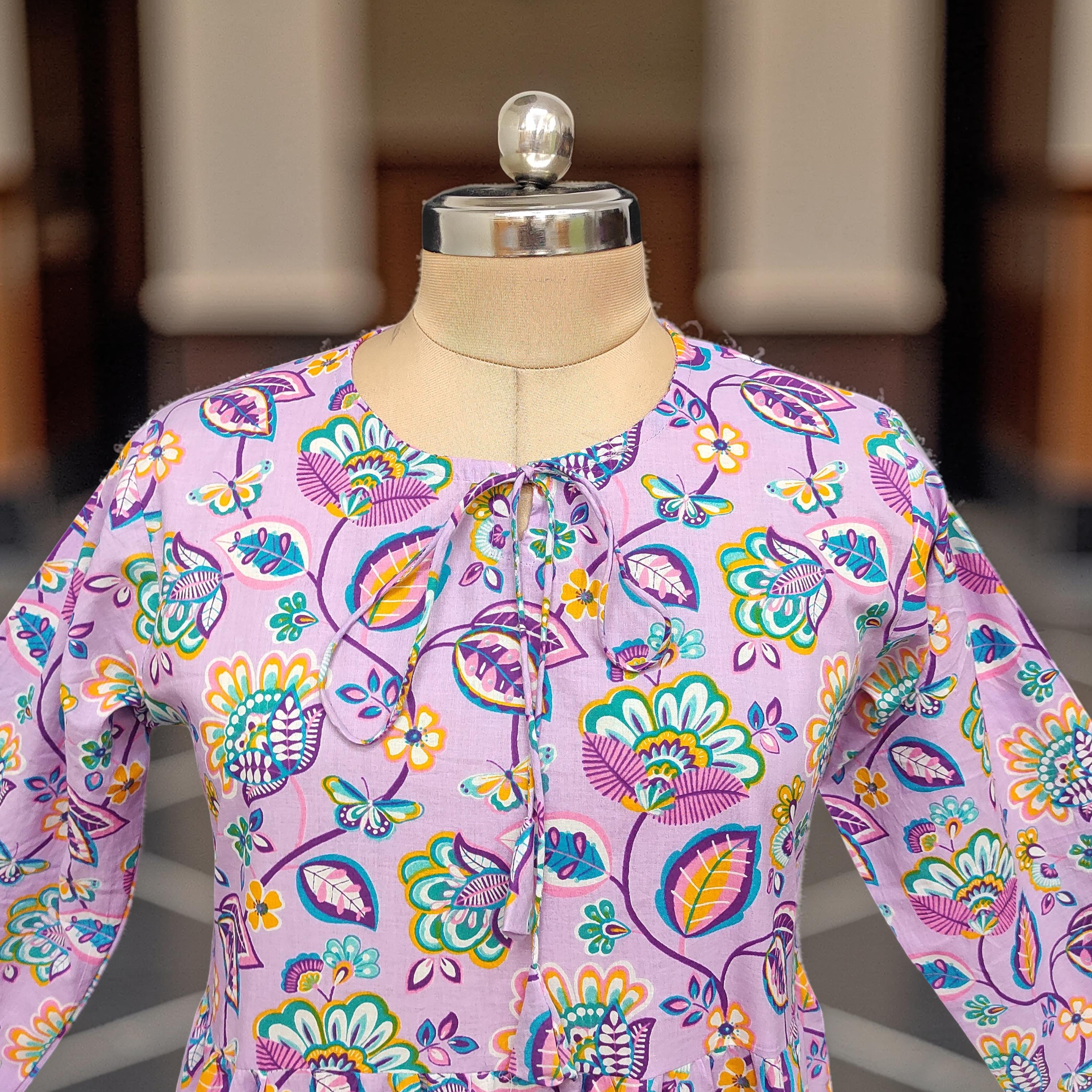 Razia Cotton Dress Jalabiya