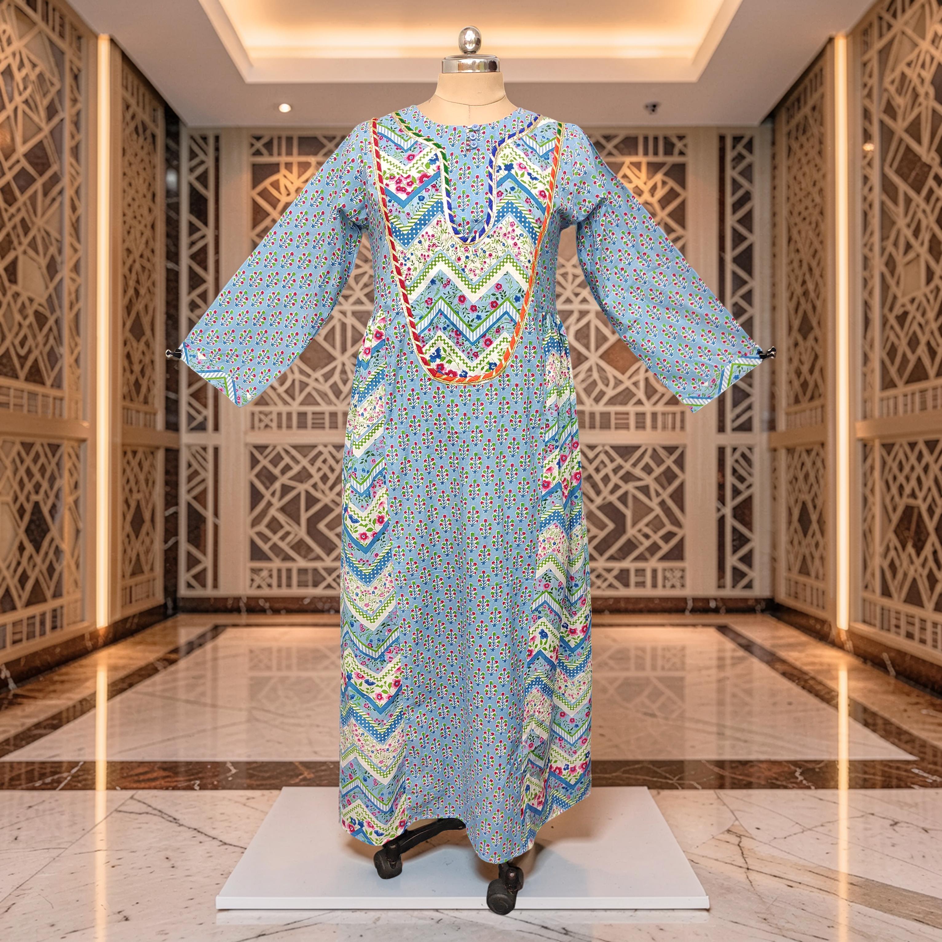 Suf Cotton Dress Jalabiya