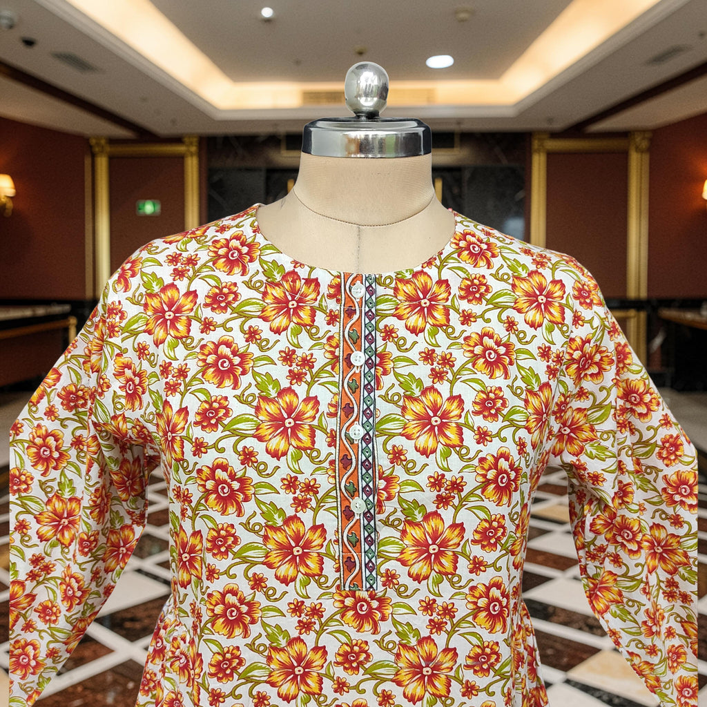Jasmine Cotton Dress Jalabiya