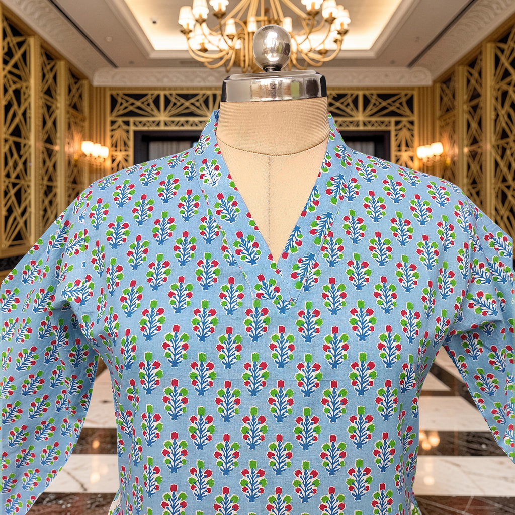 Maldives Cotton Dress Jalabiya