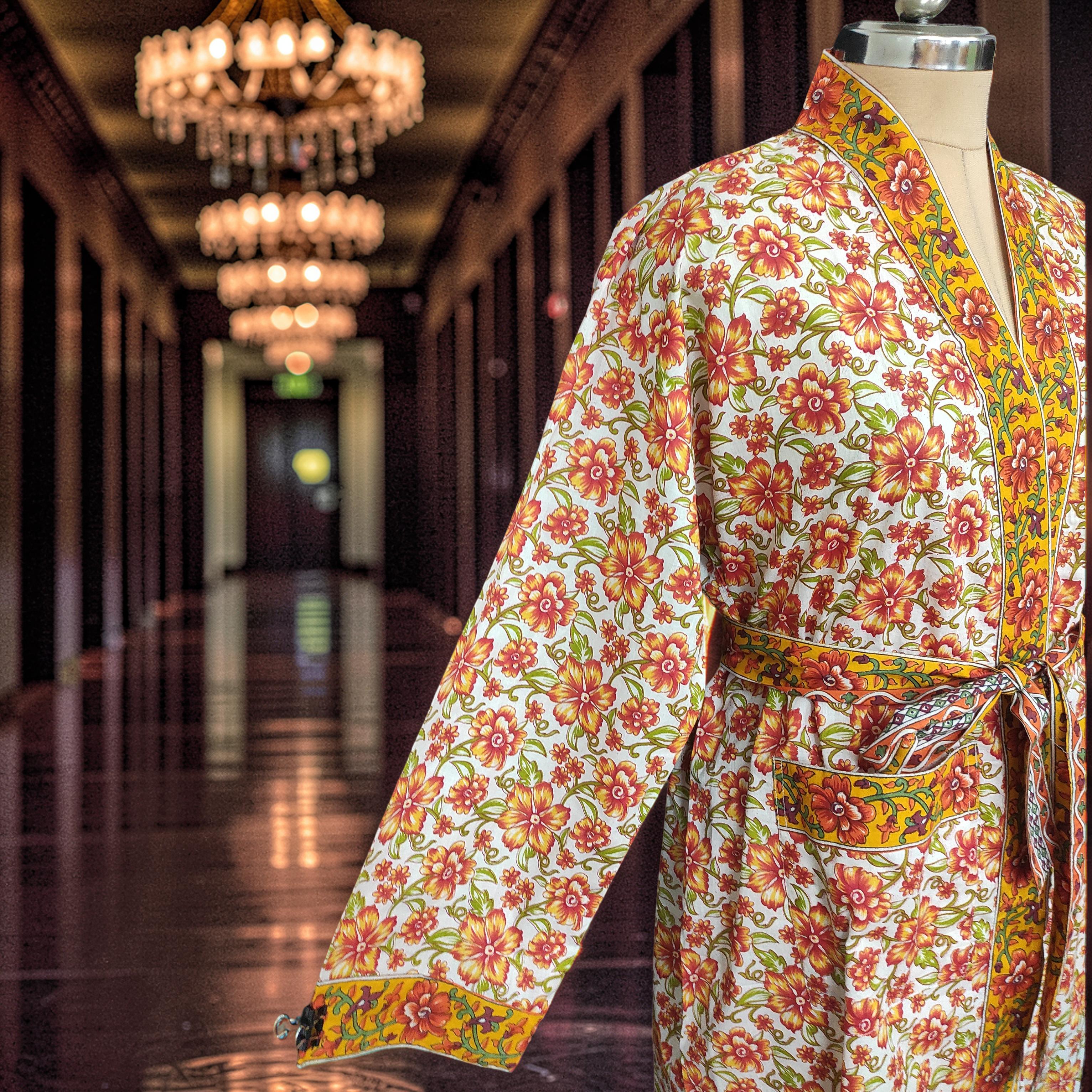 Kimono Cotton Dress Jalabiya