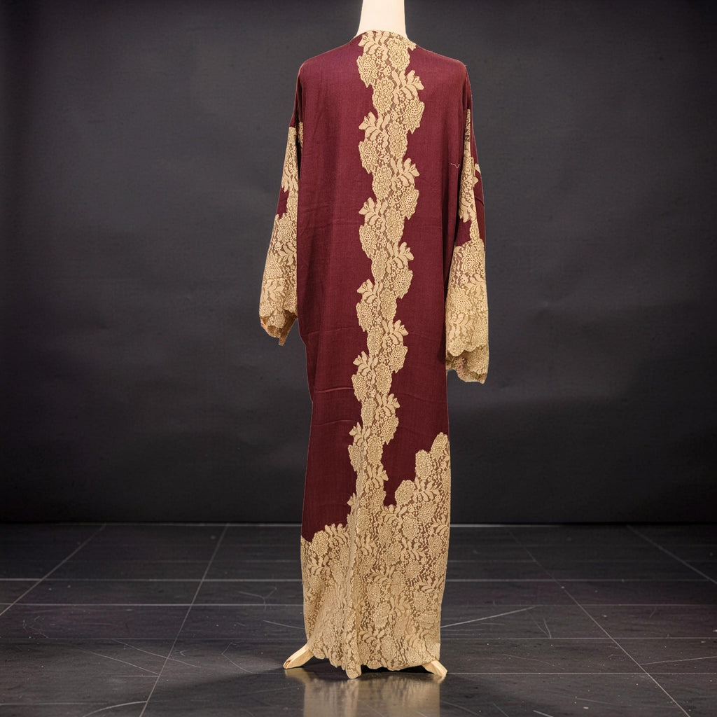 Kashmir Bisht With Sheila 58" Inches