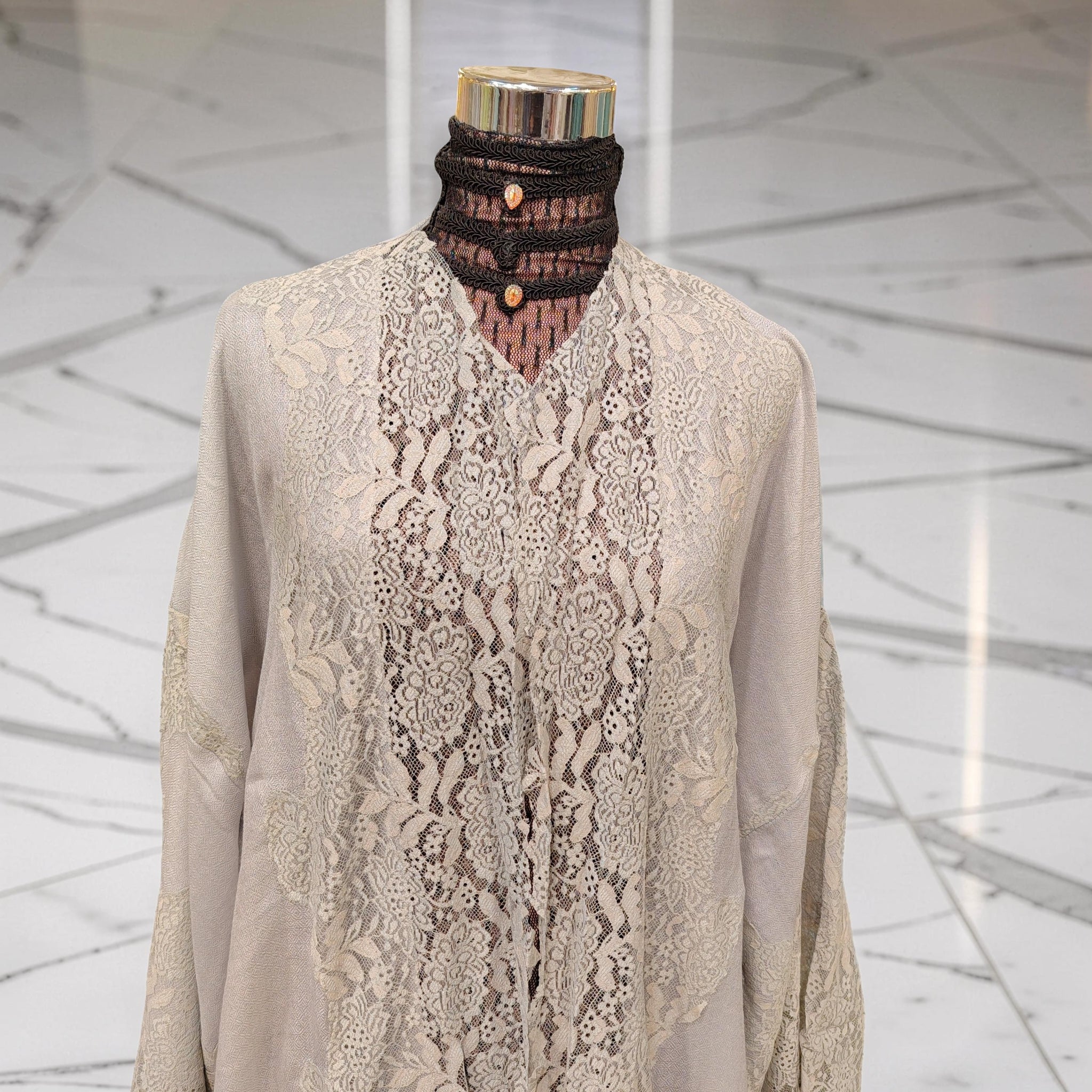 Kashmir Bisht With Sheila 59" Inches
