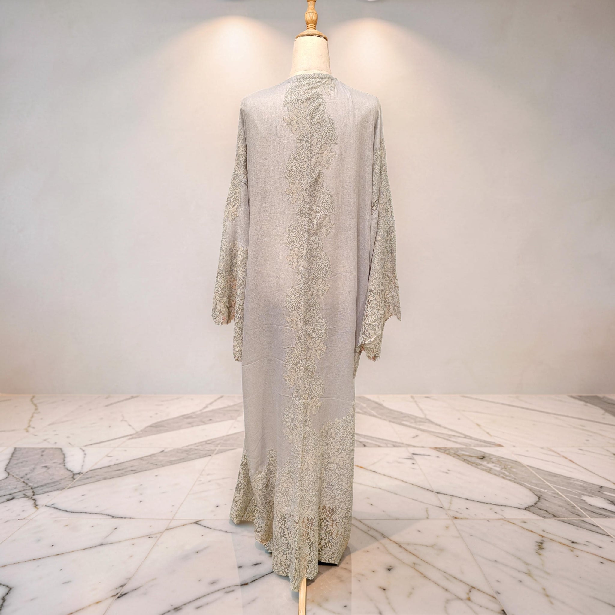 Kashmir Bisht With Sheila 58" Inches