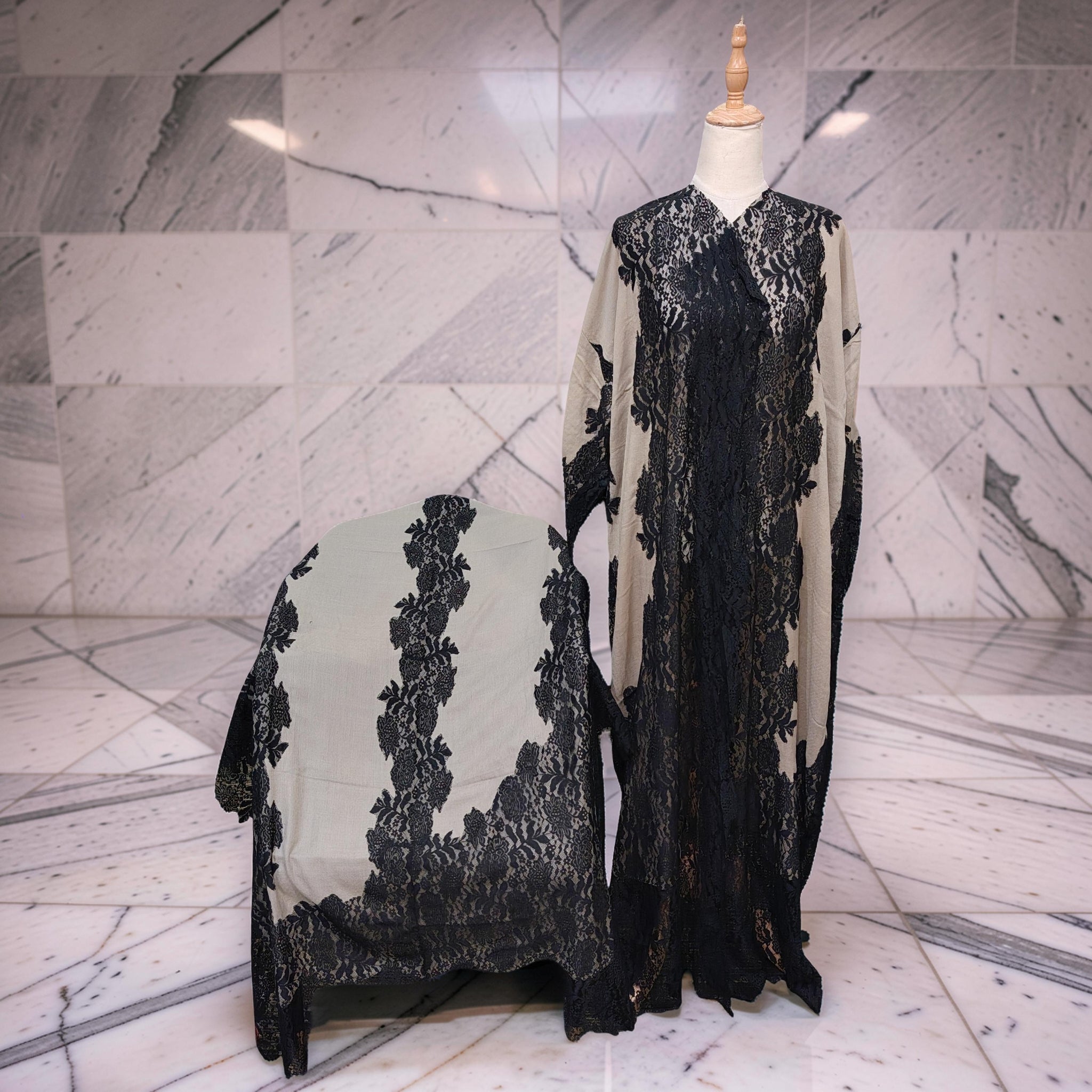 Kashmir Bisht With Sheila 54" Inches
