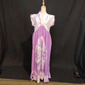 S-M Amani Cotton Printed Dress 57" Long Jalabiya