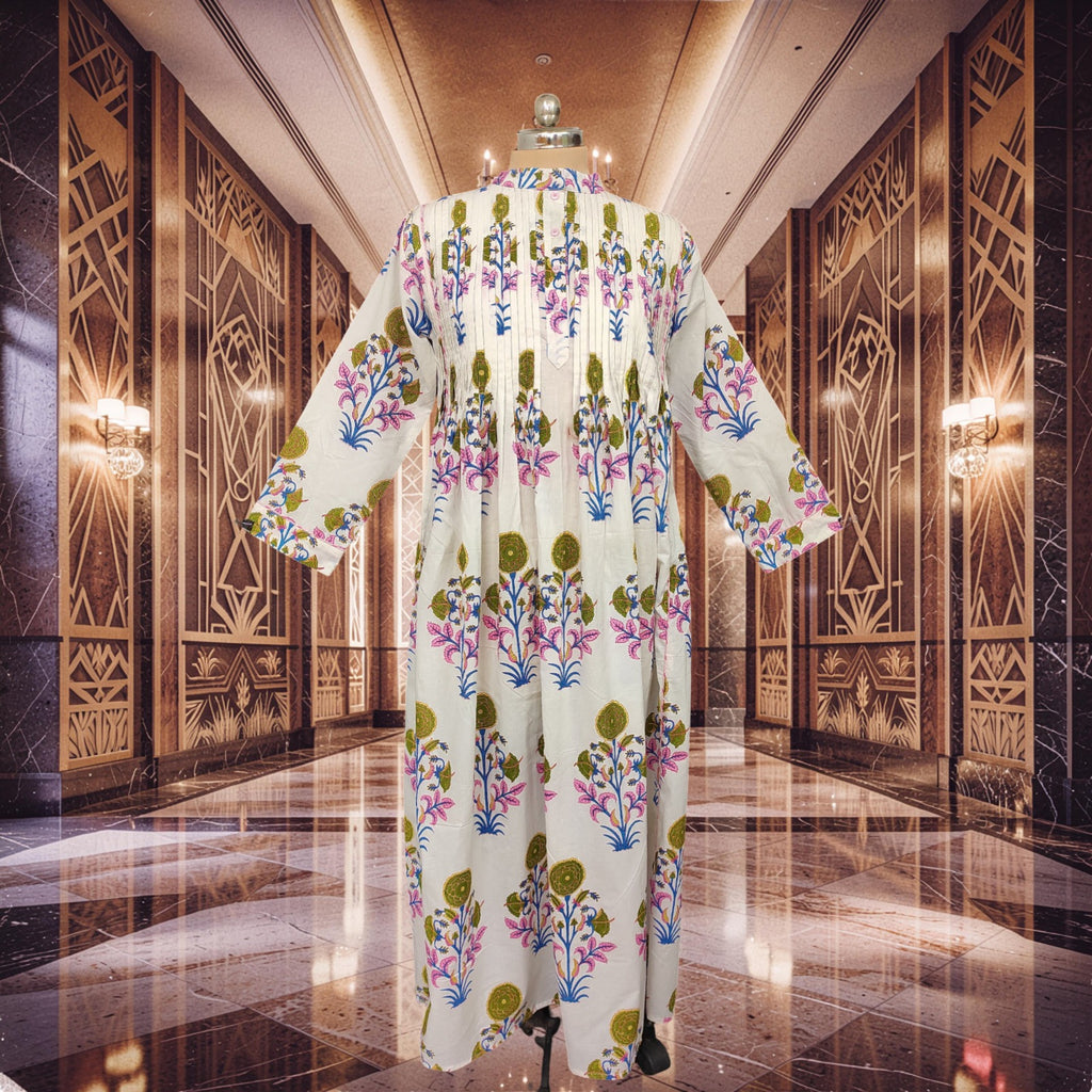 Afra Cotton Dress Jalabiya