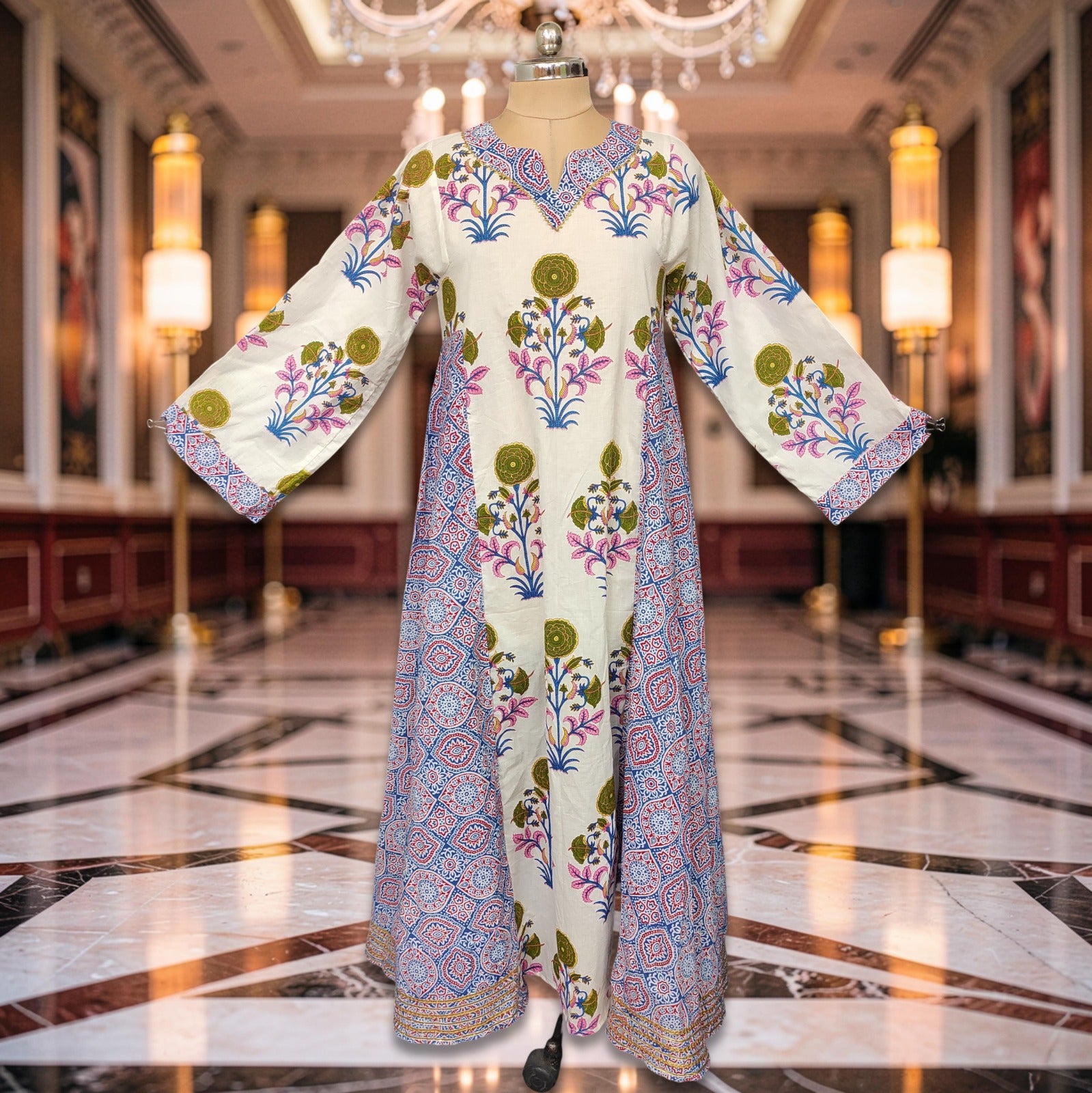 Aroob Cotton Dress Jalabiya