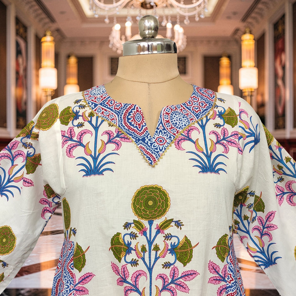 Aroob Cotton Dress Jalabiya