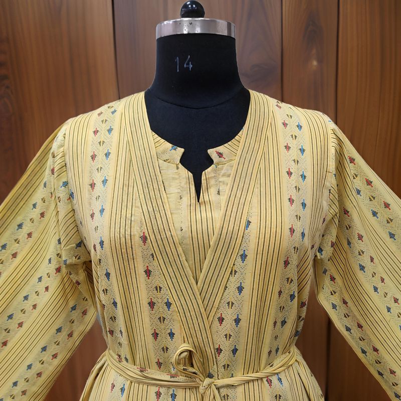 L/XL Abaya Inner Set Cotton length 57” Long