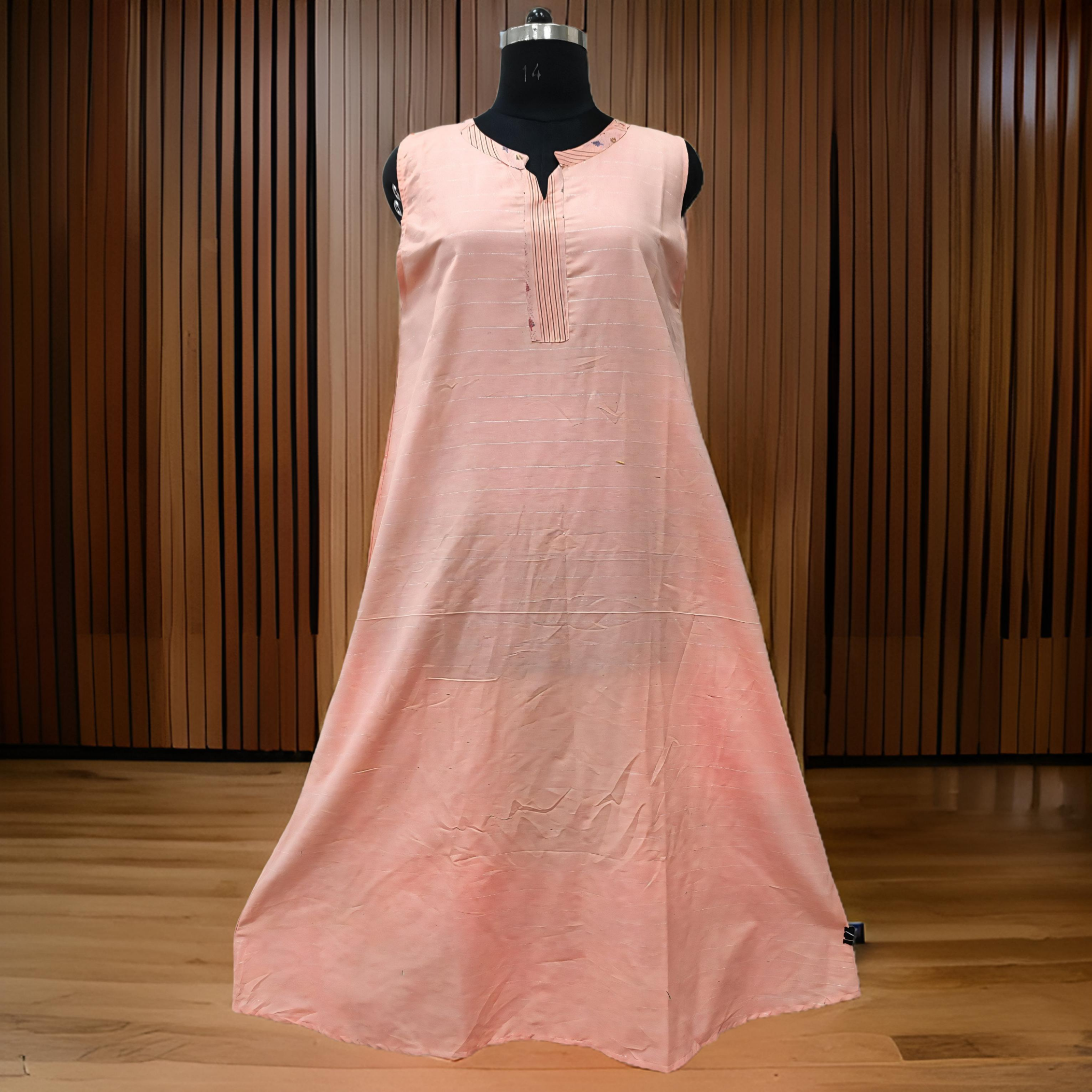 L/XL Abaya Inner Set Cotton length 57” Long