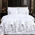 Premium Embroidered Duvet Set 6 Pcs, king size
