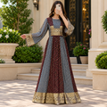 S/M Special Printed Cotton Dress 57" Long Jalabiya