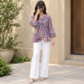 S/M Jacket Cotton Printed Length Short