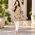 M Jacket Cotton Printed