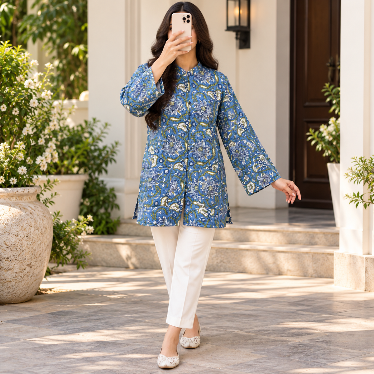 S/M Jacket Cotton Printed