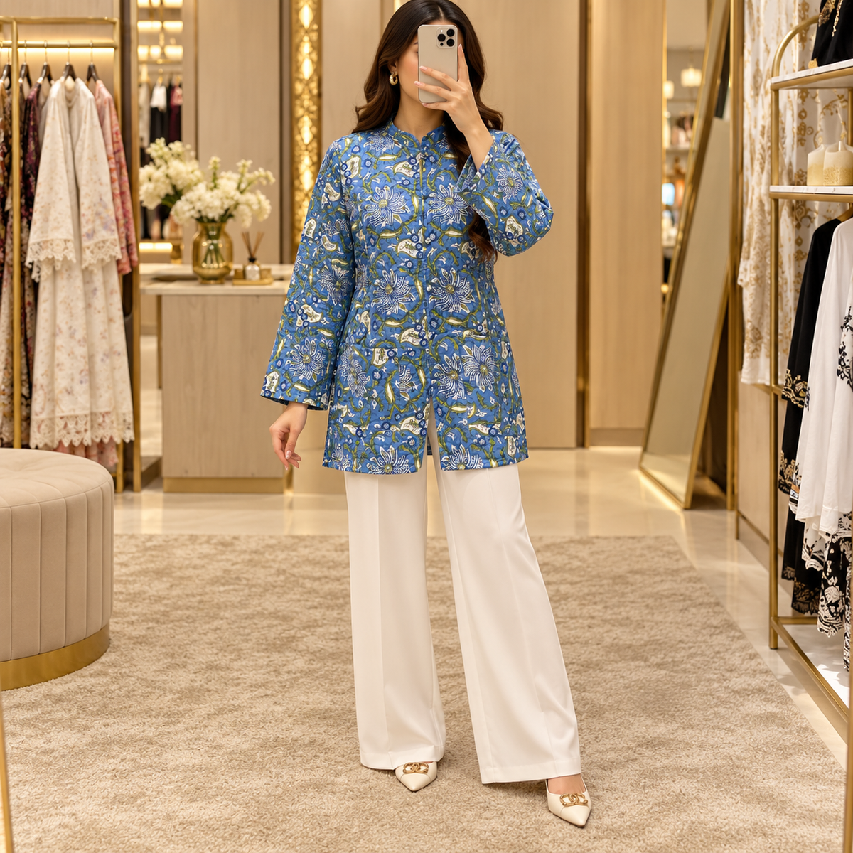 S/M Jacket Cotton Length-27 inches