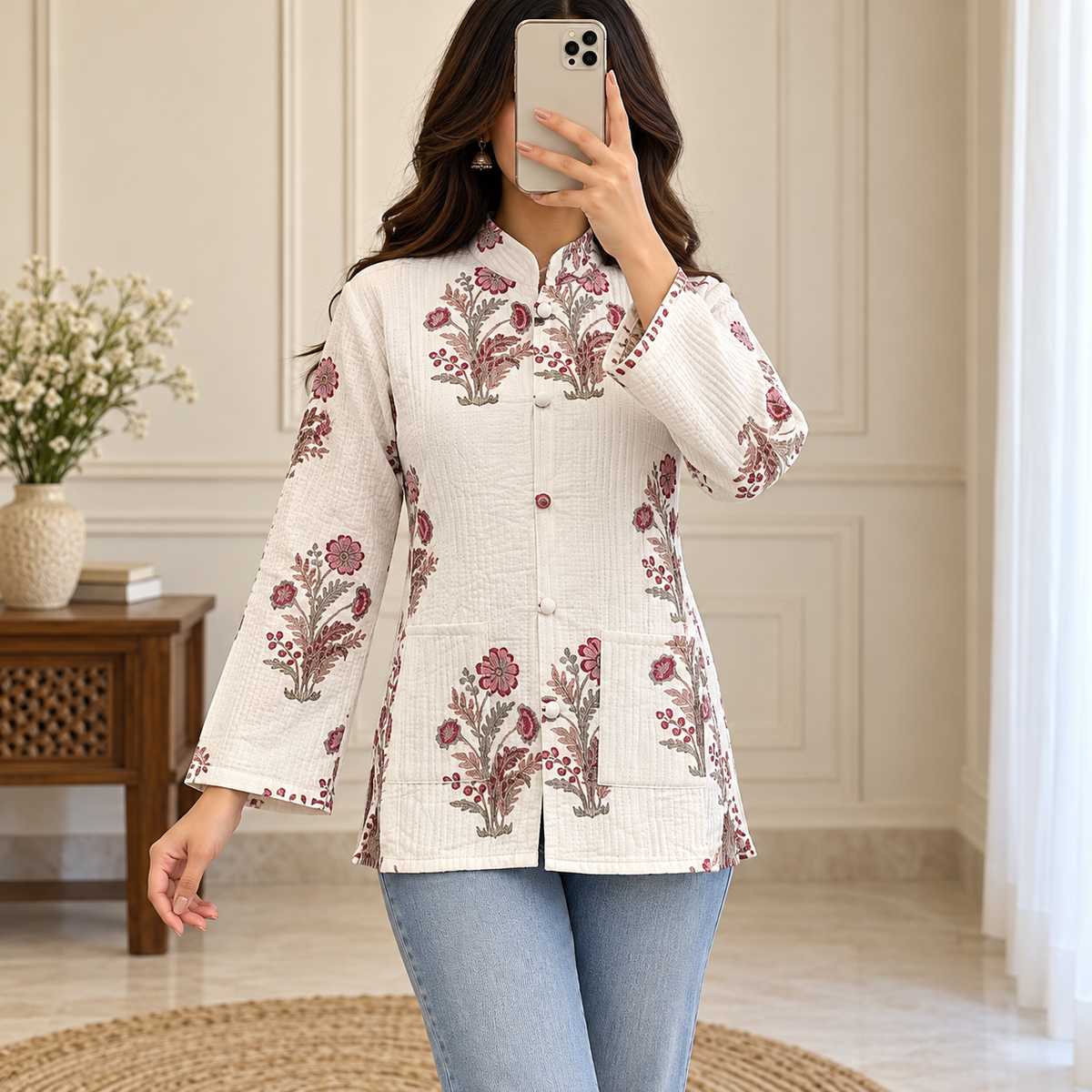 L/XL Jacket Cotton Length-27 inches