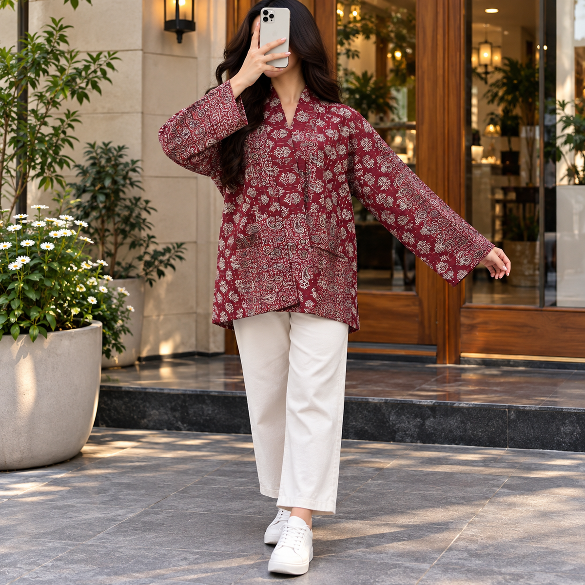 2XL/3XL Jacket Cotton Length-27 inches