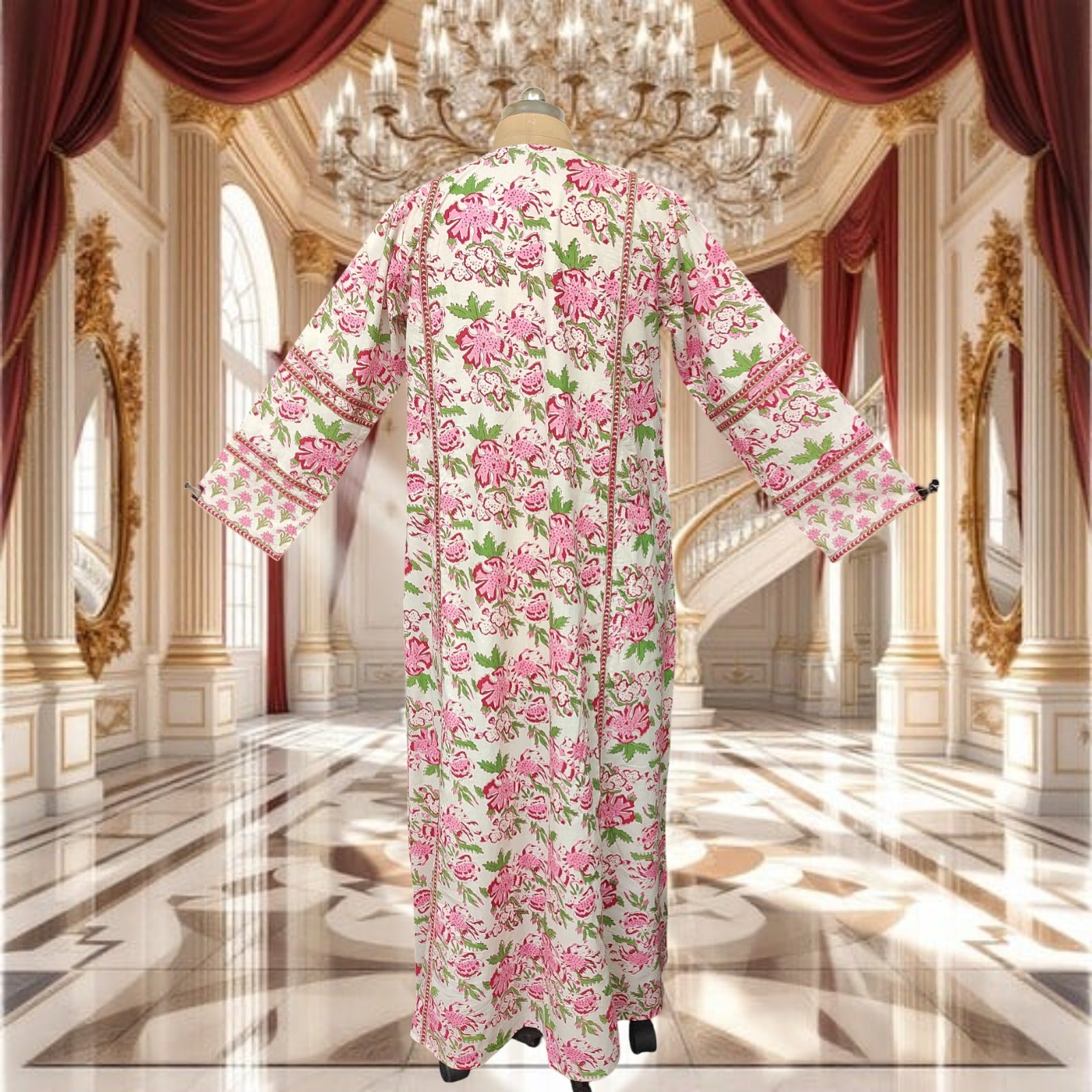 Badriya Cotton Dress Jalabiya