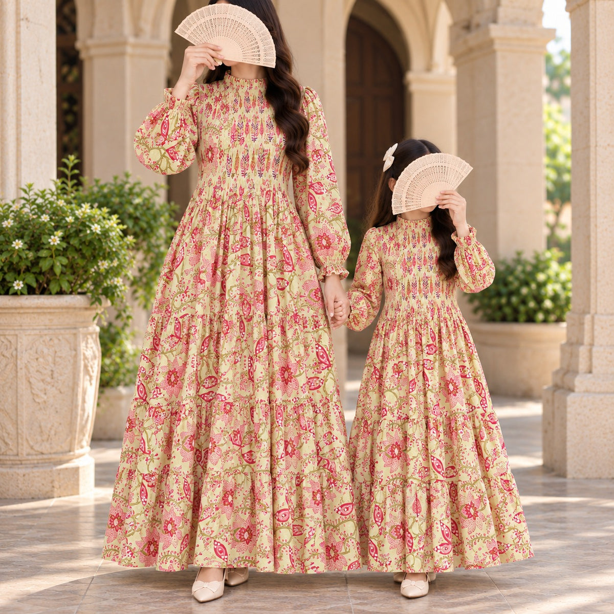 Baiza 100% Premium Indian Cotton Jalabiya – Women’s Long Dress.