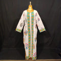 L-XL Bhopali Cotton Printed Dress 57" Long Jalabiya