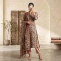 Luxury Premium Stitched Chanderi Suit With Sheila CCS 51