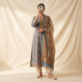 Luxury Premium Stitched Chanderi Suit With Sheila CCS 61