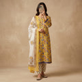 Luxury Premium Stitched Chanderi Suit With Sheila