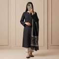 Luxury Premium Stitched Cotton Suit With Chiffon Sheila