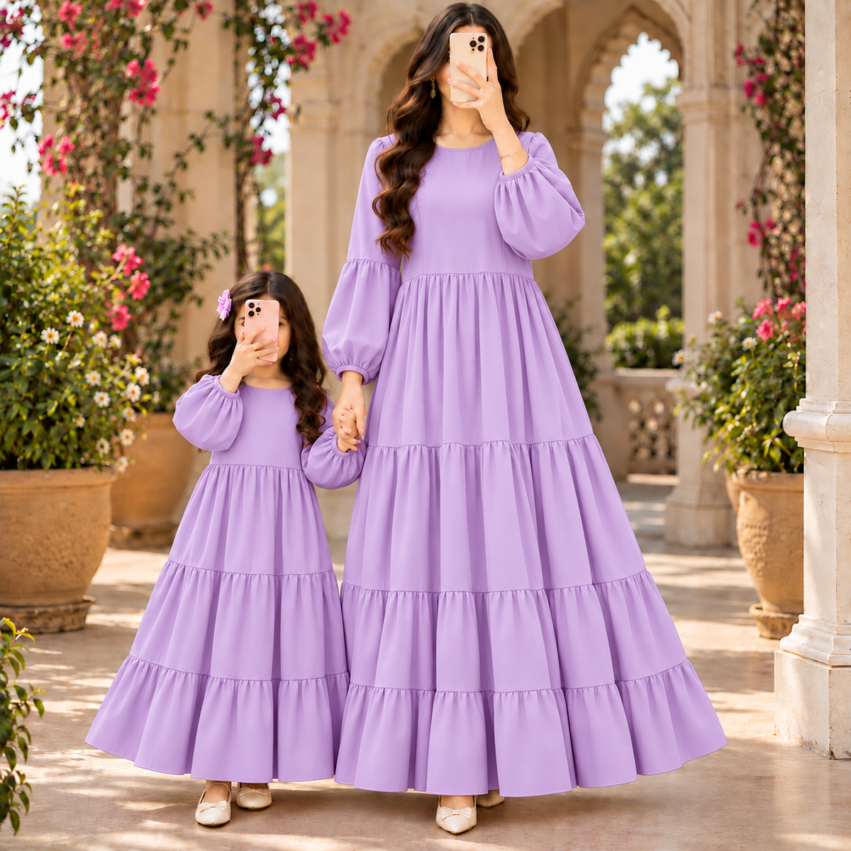 Fajr 100% Premium Indian Cotton Jalabiya – Women’s Long Dress.
