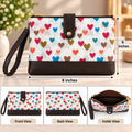 BG 13 Leather Wristlet Pouch Bag