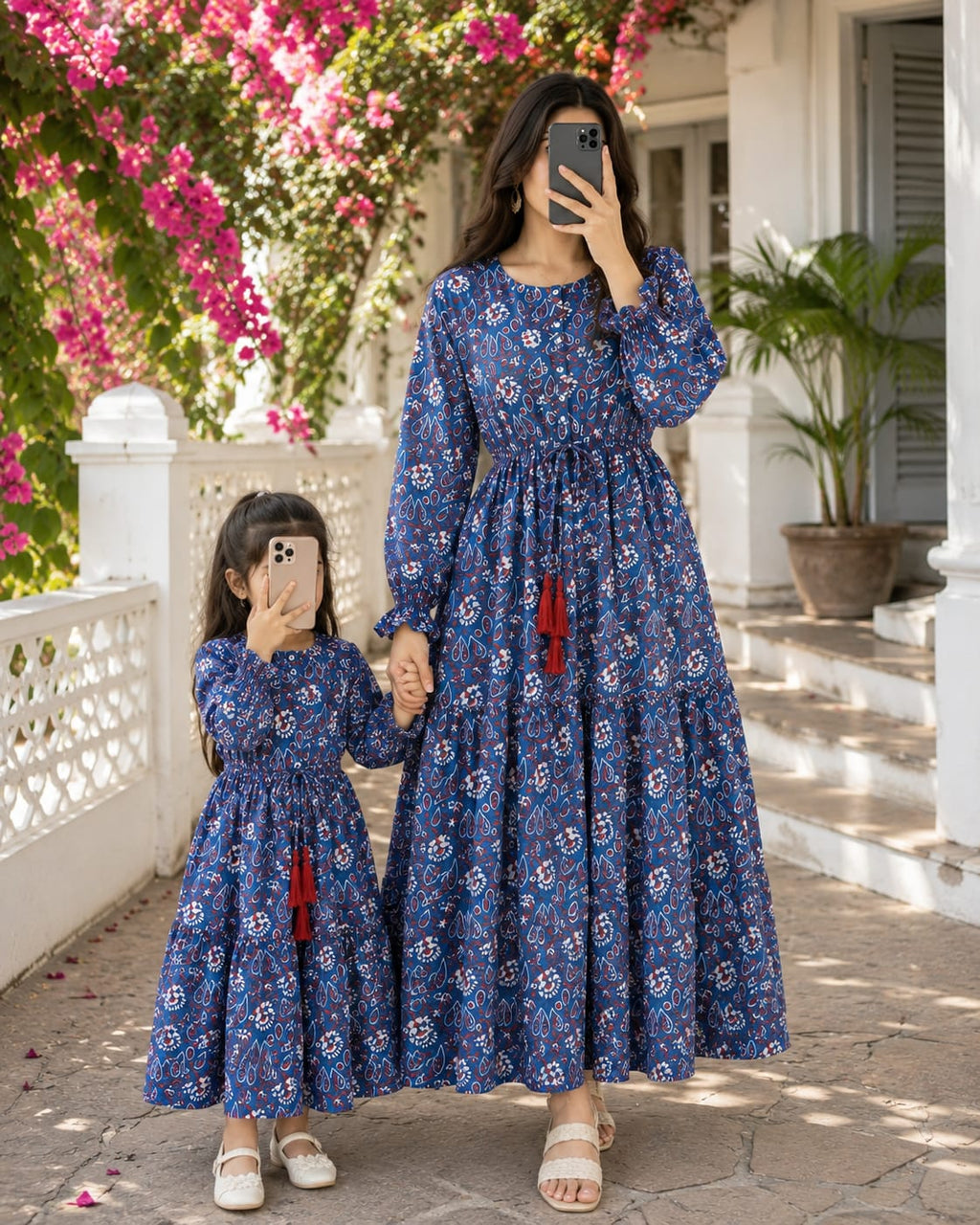 Cora 100% Premium Indian Cotton Jalabiya – Women’s Long Dress.