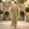 S-M Cotton Abaya & Inner Set length 57” Long TN 314