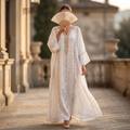 Free Size Elegant Silky Jacquard Kaftan Collection 02