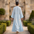 L/XL Anisha Printed Cotton Dress 57" Long Jalabiya  TNY 740