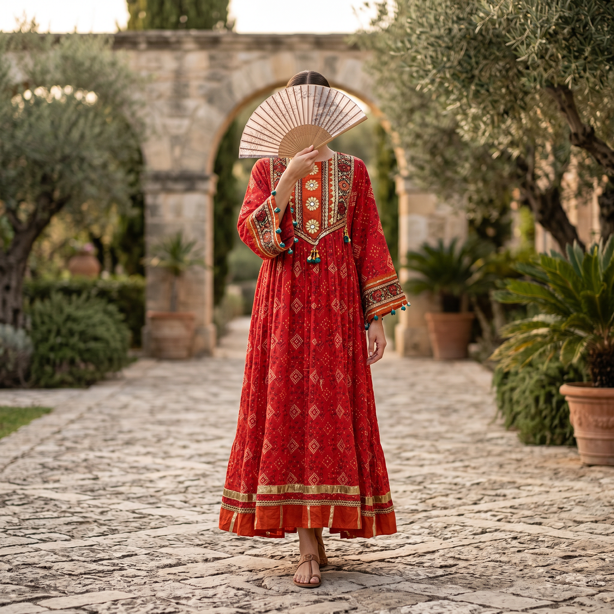 S-M Banjara Special Dress Length 55" Inches